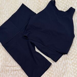 Women's Athleta short and top set